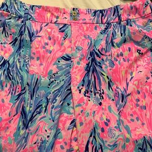 Periwinkle Purple Fan Sea Pants Golf